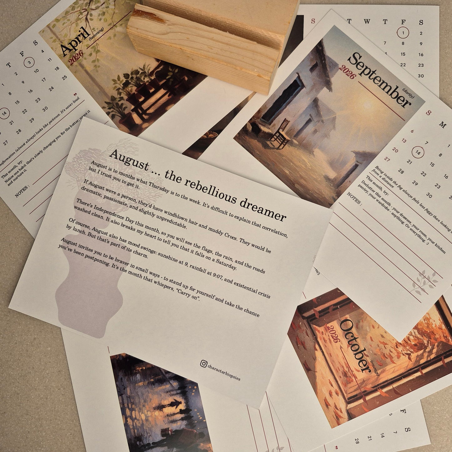 The Inward Calendar - 2026